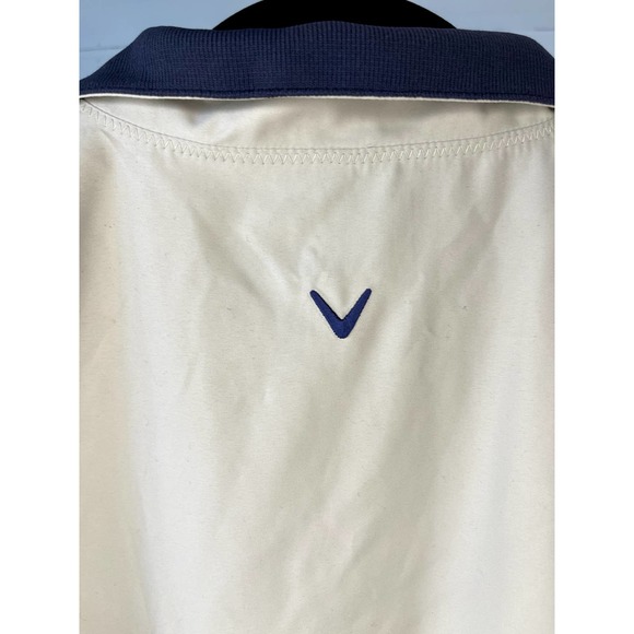 Callaway Golf 1/2 Zip Sport Outwear, Light Khaki, XL Mens - Picture 5 of 5